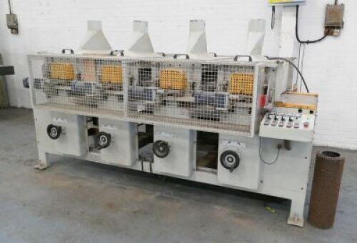 GIBBS-SANDTECH Brush Sanding Line