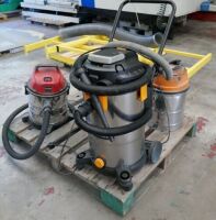 3 x Assorted Vacuums