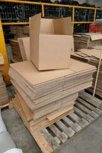 Pallet Of Cardboard Boxes