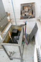 Hearth, Gas Torch & Quench Tank