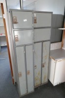 Pair Of Steel Lockers
