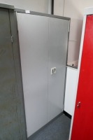 6ft Steel Cupboard And Contents, Electrical Equipment