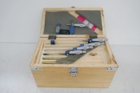 Linear 25mm - 150mm Micrometer Set