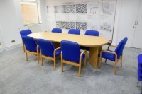 Conference Table and 8 Chairs