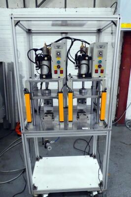 Pneumatic Twin Station Press