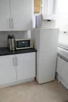 Fridge, Microwave And Flask