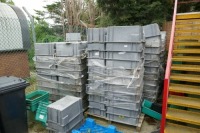 Approx 160 plastic tubs