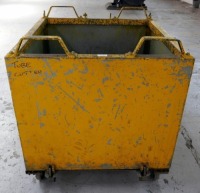 Mobile Auto Dumping Container Max Capacity 500kg