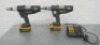 Avdel Proset PB3400 Cordless Rivet Guns 2 x Dewalt Batteries & 240v Charger