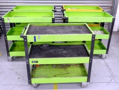 Sealey 3 Tier Work Trolley 5 Off