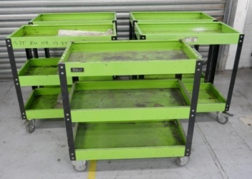 Assorted Sealey 2 & 3 Tier Work Trollies 5 Off