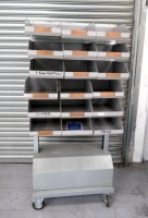 Heavy Duty Mobile Parts Rack