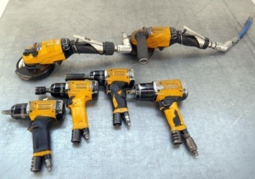 Assorted Atlas Copco Pneumatic Air Tools