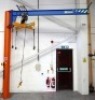 Pelloby Swing Jib Yale 250Kg Electric hoist, 3.8m high, 3.4m Arm, - 2