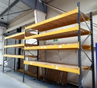 8 Bays Warehouse Racking 4000mm High x 3400mm Wide x 1100mm Deep