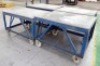 Mobile Steel Work Trollies 4 Off 50 x40x36" - 2