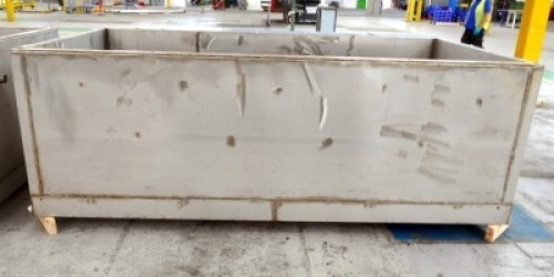 Stainless Steel Test Bath 3100 x 1600 x 1100mm