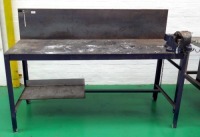Steel Work Bench & Record No23 Vice 1900 x 1300 x 800mm