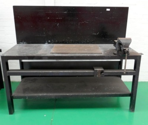 Steel Welding Bench & Record No6 Vice 2000 x 1500 x 800mm