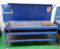Steel Welding Bench & Record No 5 Vice 2200 x 1600 x 1100mm