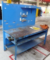 Steel Welding Bench & Vice 2000 x1900 x 900mm