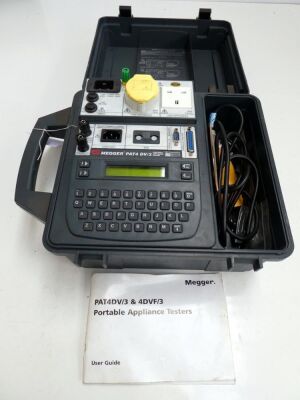 Megger PAT4 DV/3 Pat Tester