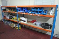 Light Weight Racking And Contents