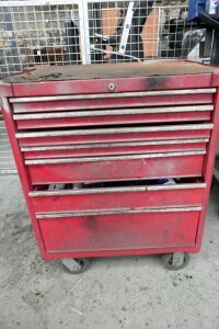 7 Drawer Mobile Tool Trolley