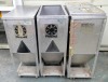 Rapid Granulators Mobile Bins 3 Off - 2