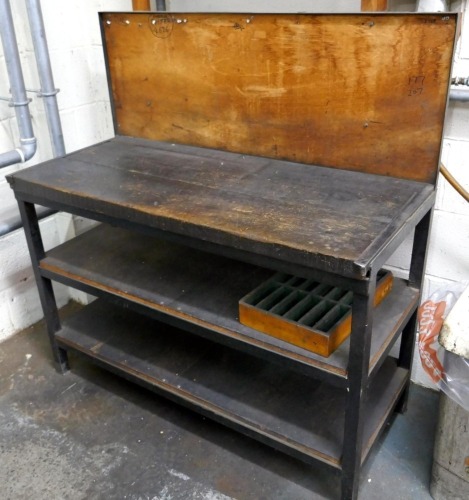 Steel Work Bench 1200x550x1250mm