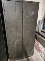 Cabinet with Welding Equipment