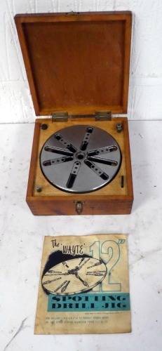 The Wayte 12" Spotting Drill Jig