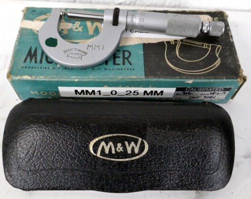 Moore & Wright Micrometer