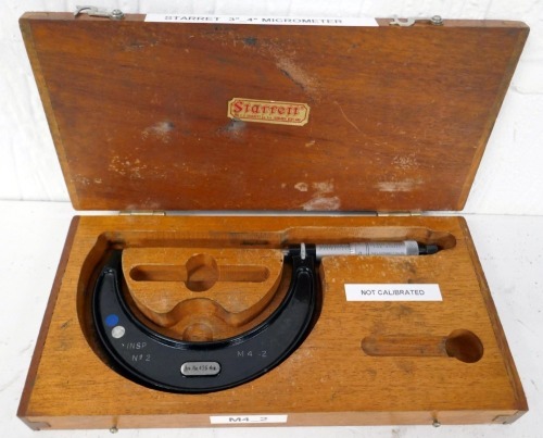 Starett Micrometer