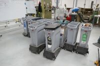 10 x Rubbermaid Mobile Waste Bins