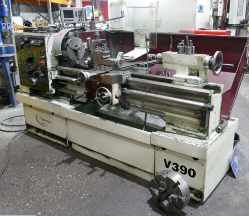 Harrison V390 Gap Bed Lathe