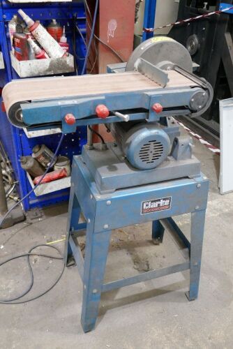 Clarke Disc & Belt Sander 240v