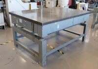 Crown Windley Bros 72" x 48" x 37" CI Table