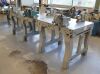 108" x 36" x 35" High CI Work Bench With Vices - 3