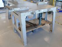 48" x 30" x 35" high CI Work Bench