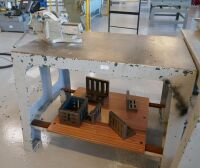 48" x 30" x 35" high CI Work Bench