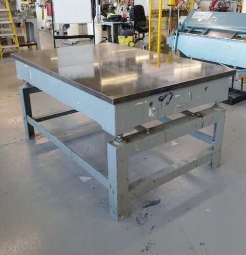 Windley Bros 72" x 48" x 36" High CI Surface Table