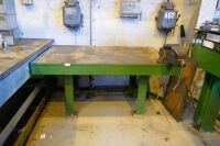 36" x 60" Surface Table with Vice