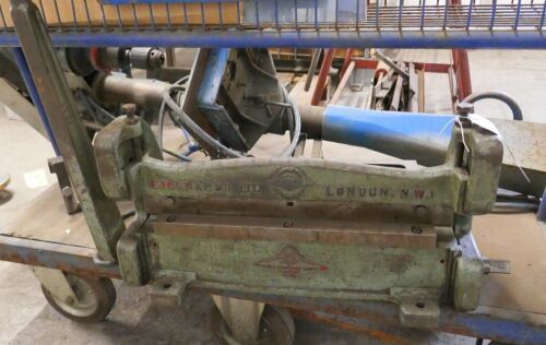 Edwards 18" Manual Press Brake