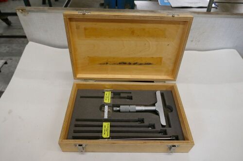 Mitutoyo 0-6" Depth Micrometer