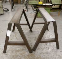Pair Of Steel Tressel's