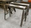 Pair Of Steel Tressel's
