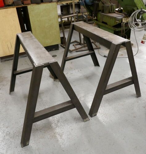 Pair Of Steel Tressel's