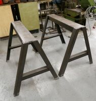 Pair Of Steel Tressel's