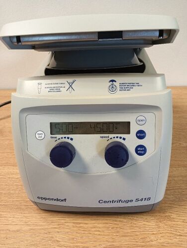 Eppendorf Model 5418 centrifuge